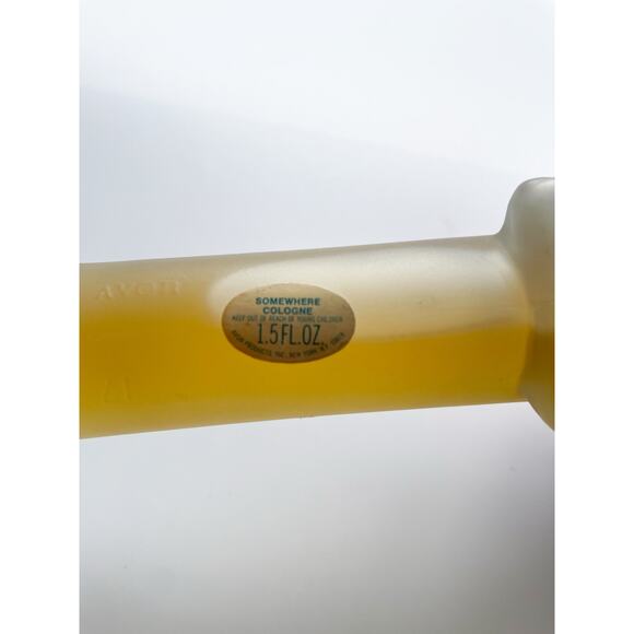 Vintage Avon Dachshund Somewhere Cologne Glass Bottle - Picture 4 of 5